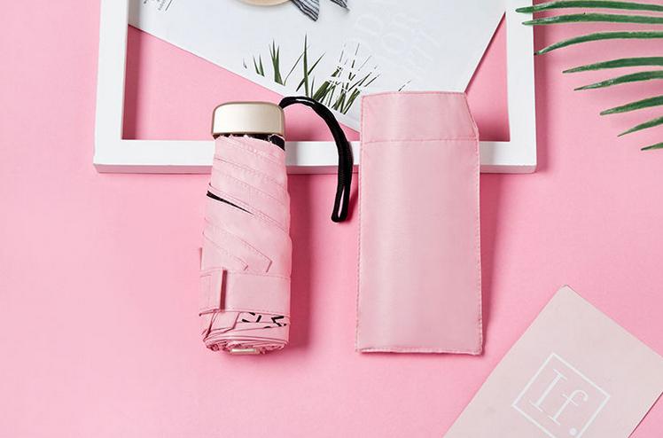 最小最方便携带的防晒伞,出门必备晴雨两用伞自动