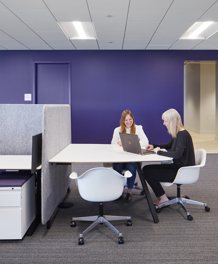 紫色妖娆软件公司Vanco布卢明顿时尚办公设计欣赏