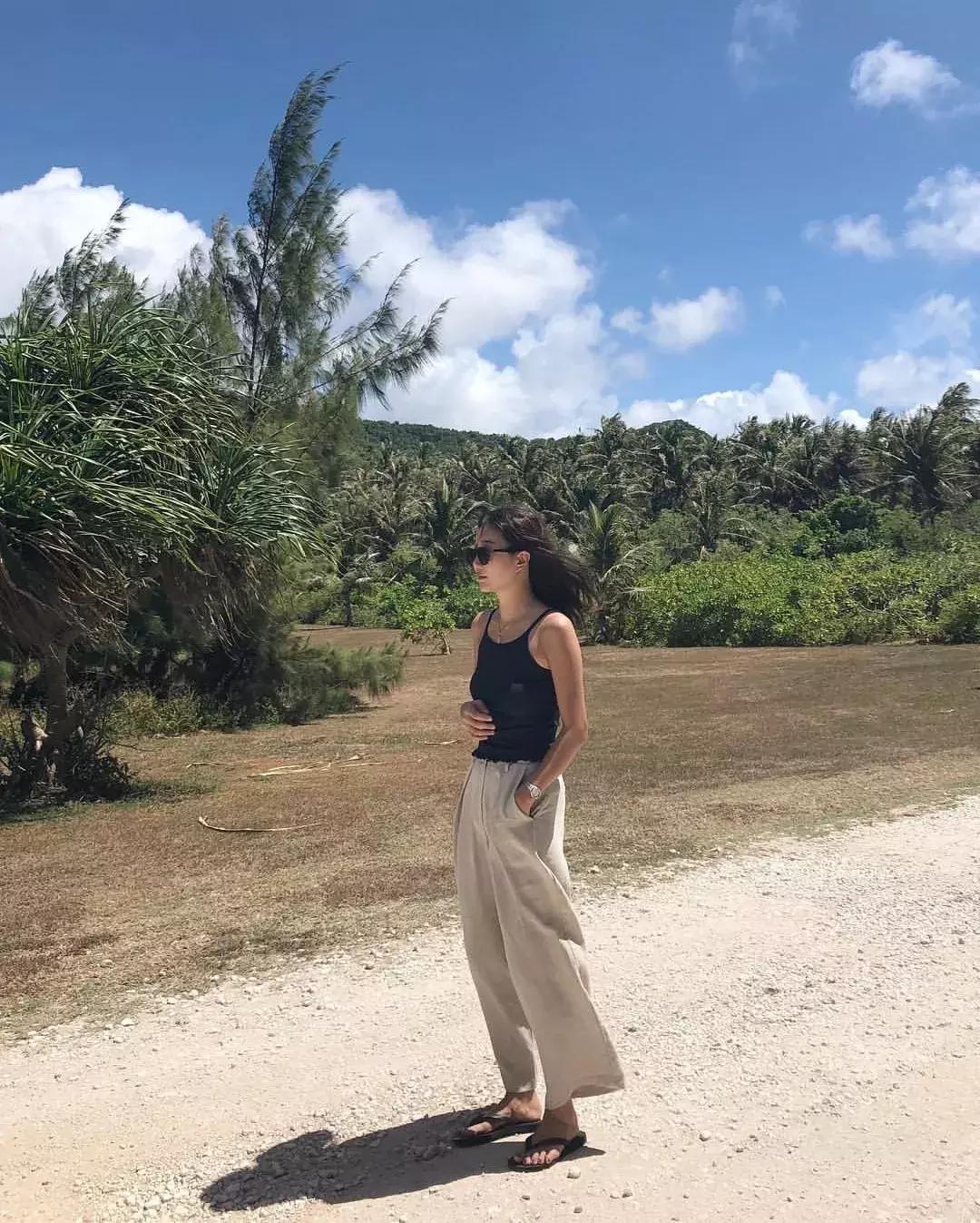 今年流行穿搭亚麻风,今夏流行穿亚麻高级炸了