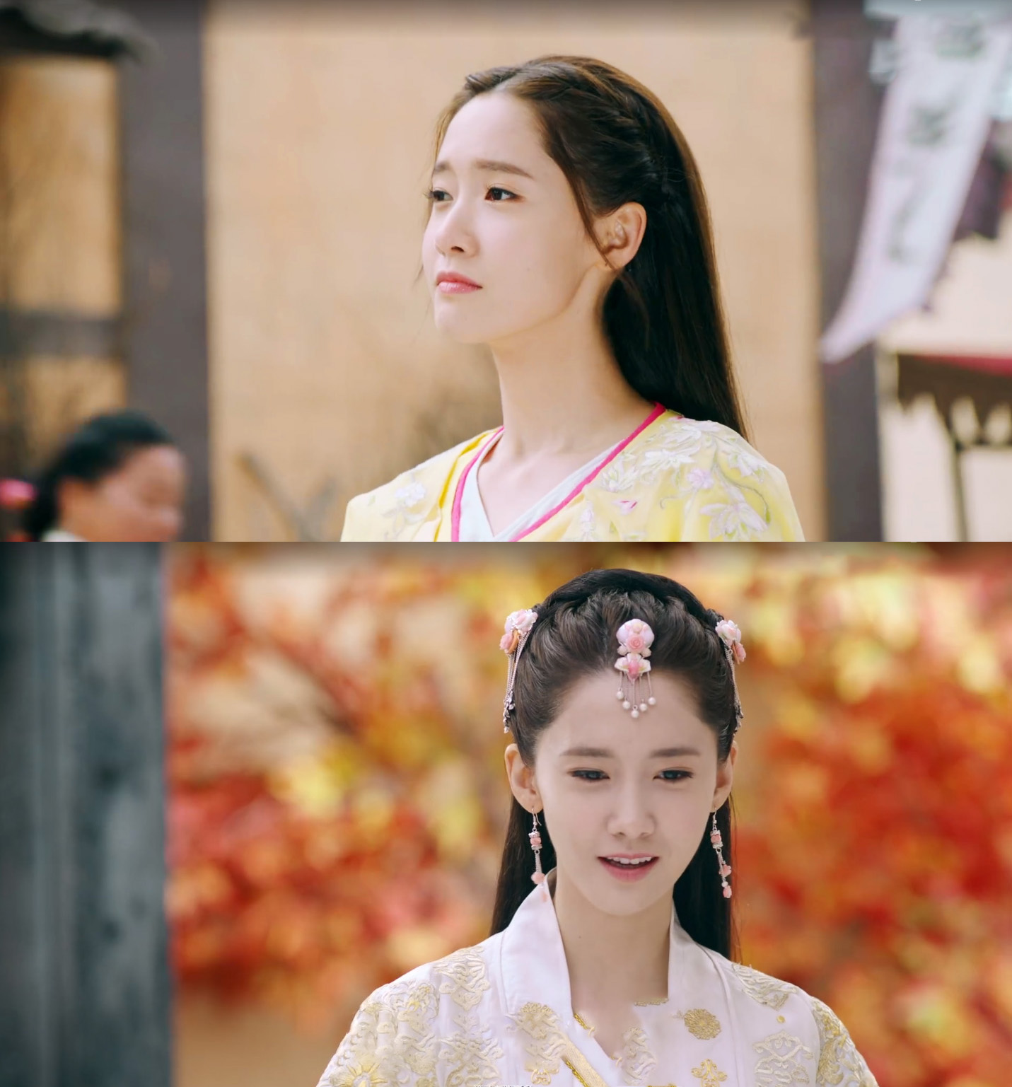 来中国拍戏的韩国女明星古装,穿过中国古装的韩国女星
