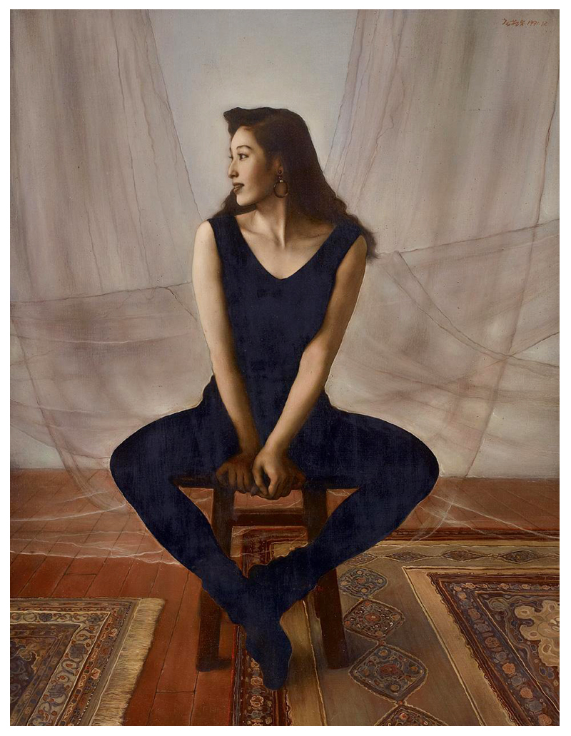 四川美院逼真油画,四川美院写实派画家