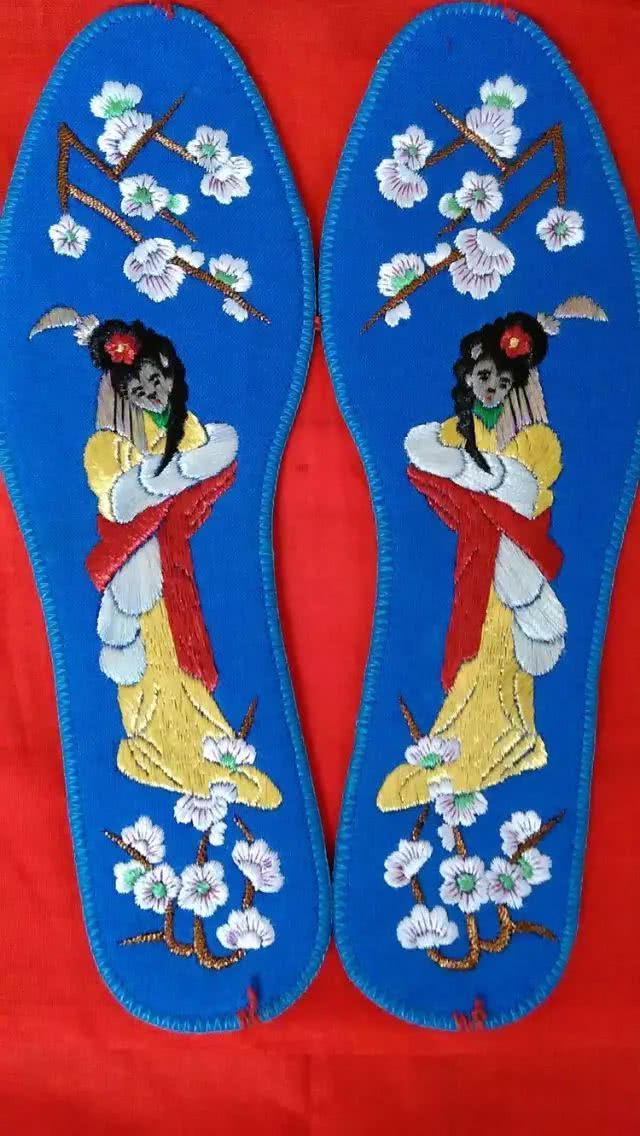 鞋垫图案360种大图超简单,最简单的十字绣鞋垫子图案