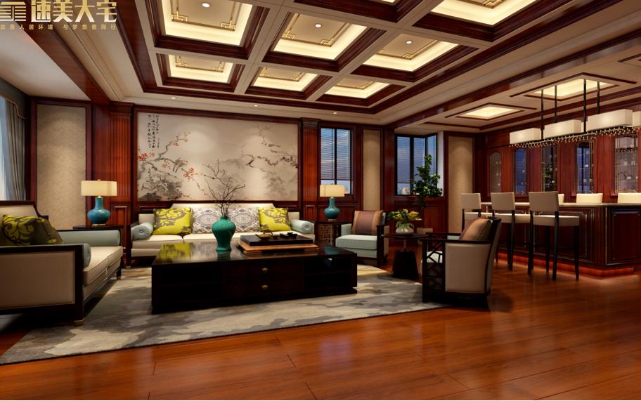 1200平国风中式院子,素雅新中式静谧如诗的闲适生活