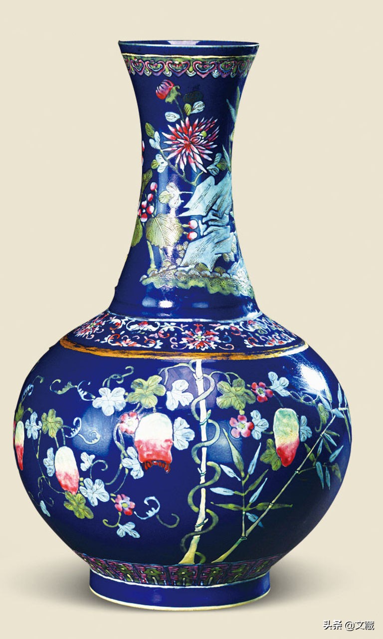 洋彩珐琅彩粉彩鉴定,珐琅彩瓷器和珐琅区别