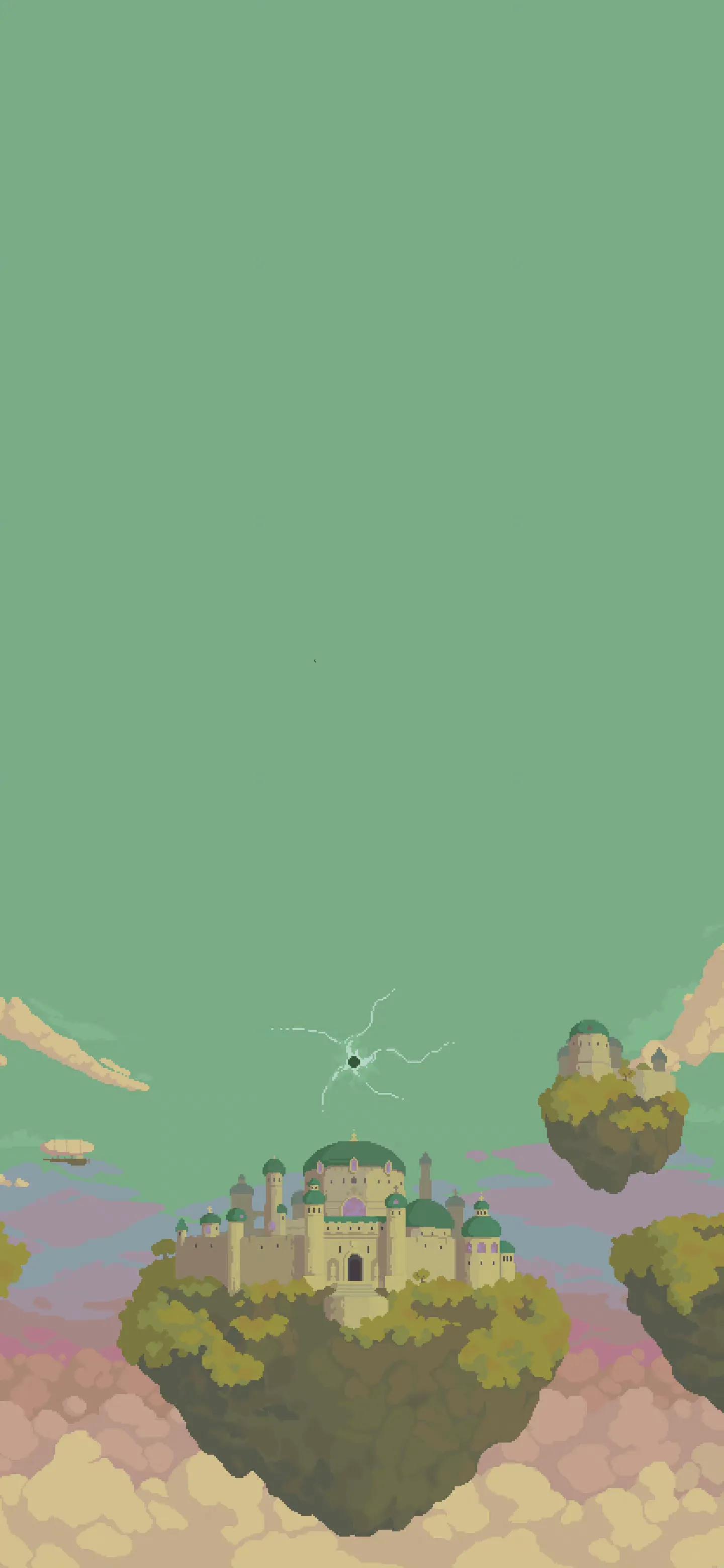 像素风格的壁纸图文,像素风下雪壁纸