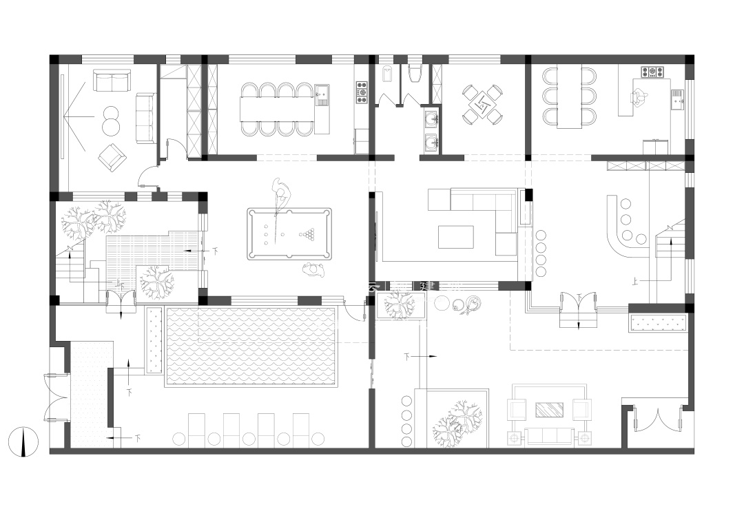 兄弟双拼别墅高大尚,9米开间兄弟双拼房实景图
