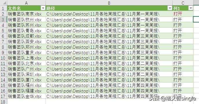 excel文件目录你会做吗？