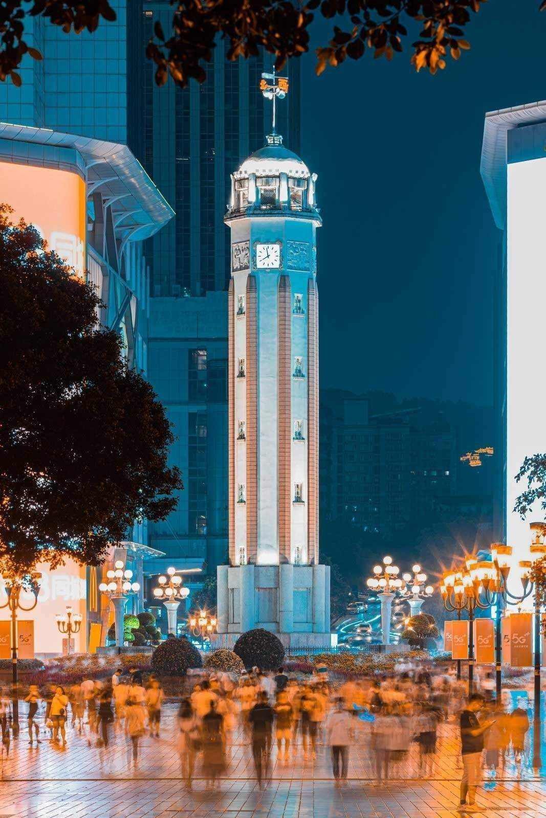 重庆的夜美得令人心碎照片,重庆的夜晚多么梦幻让人陶醉