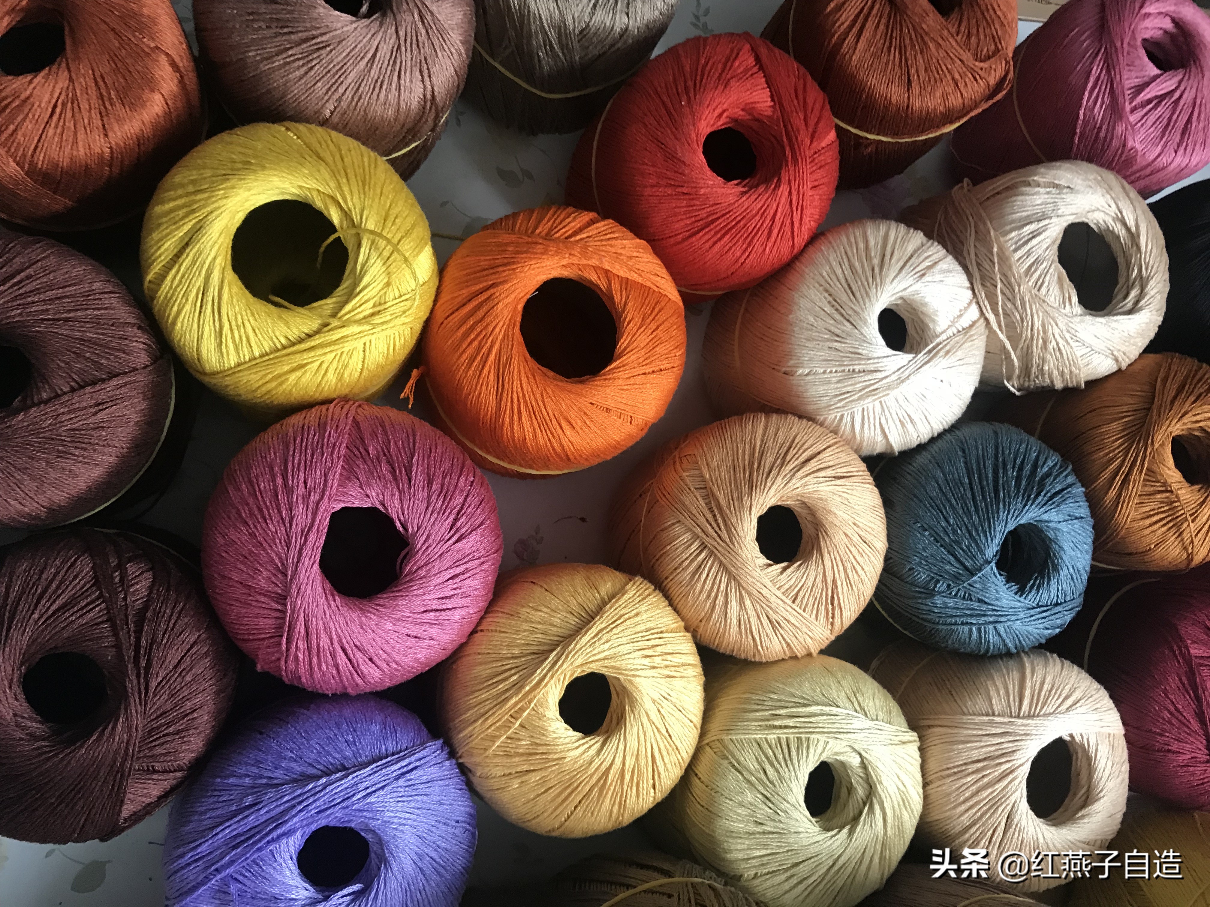 新手如何选择编织线材,编织线材的思路及方法