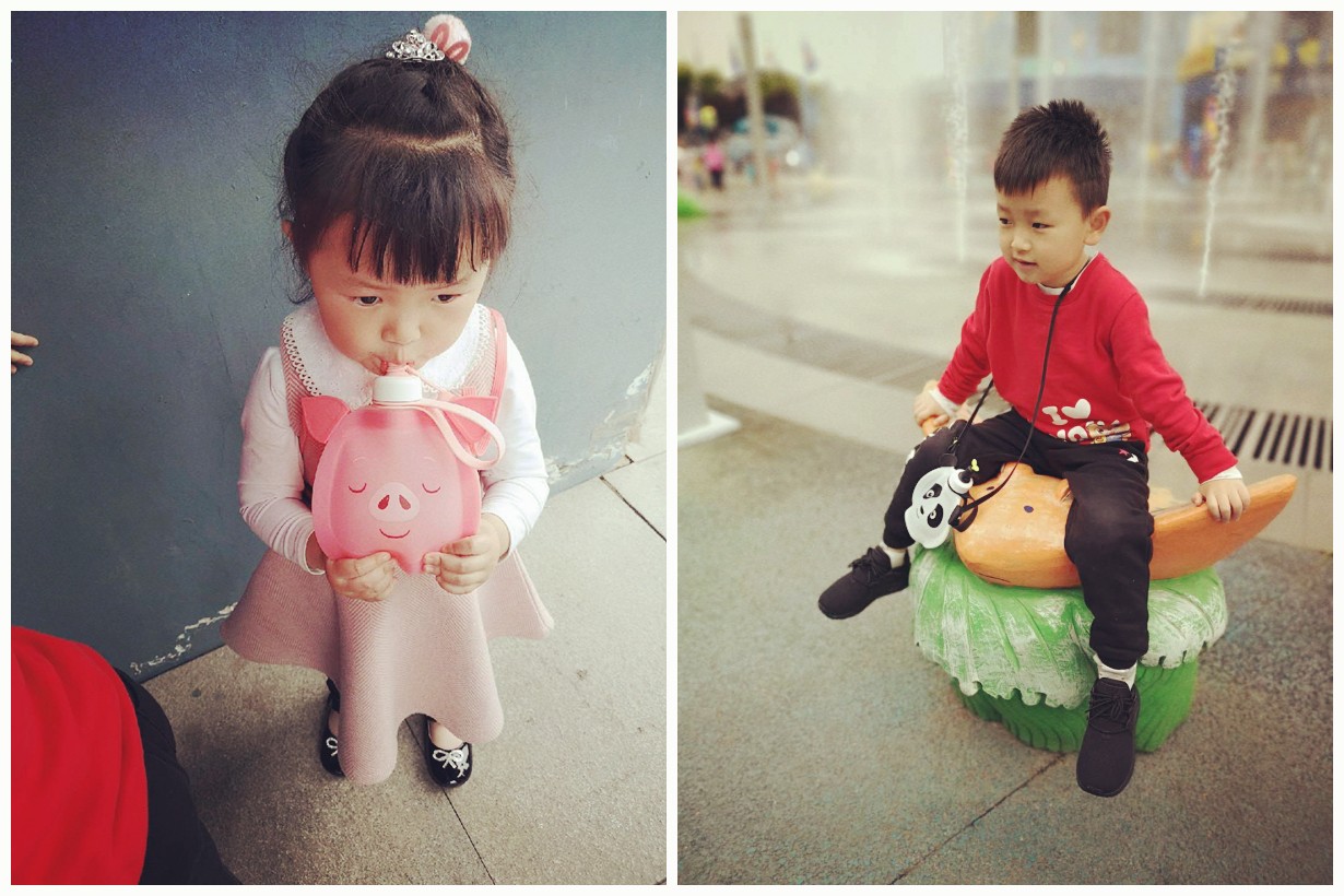 儿童有壶套的水壶,有孩子必备水壶