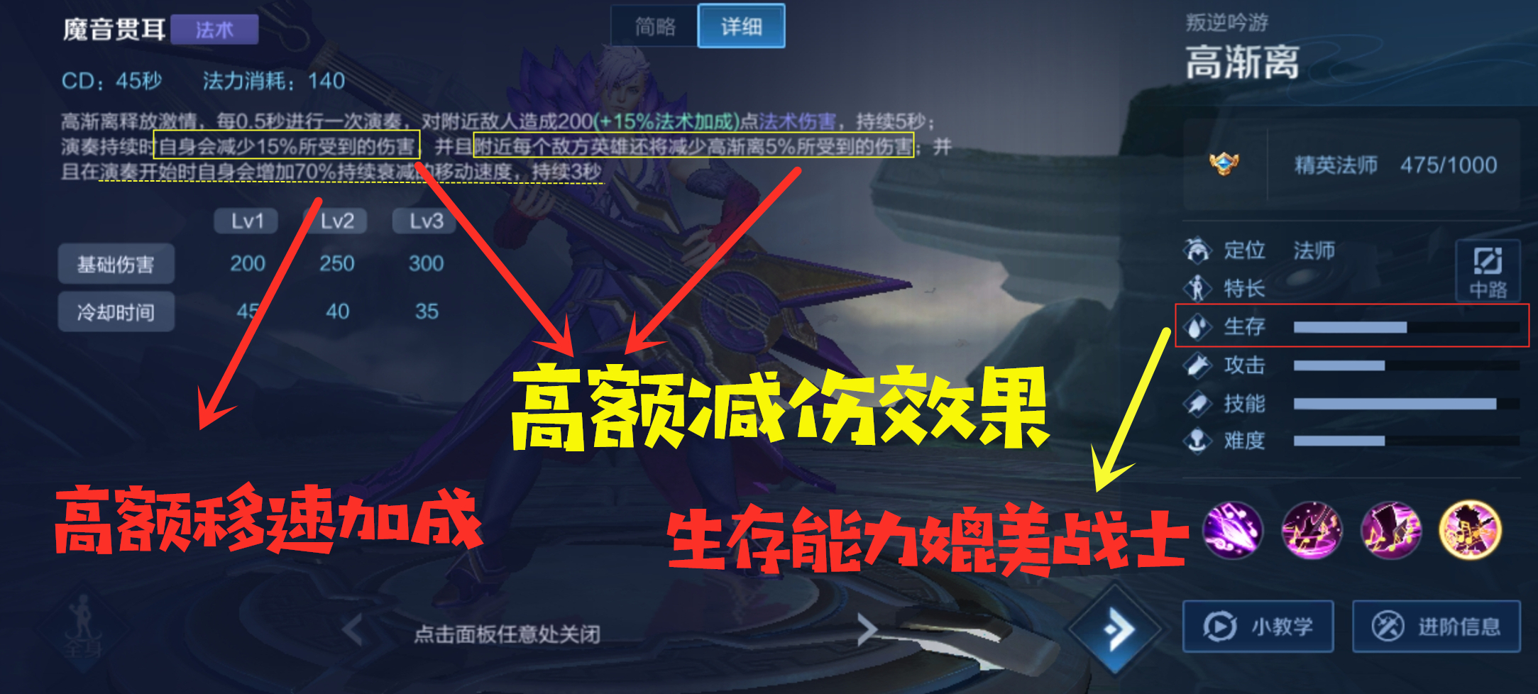 高渐离这么强为什么是冷门,高渐离那么强为什么很冷门