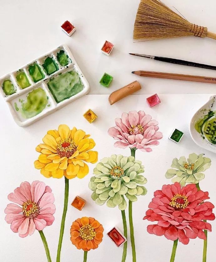 水彩画初学者的技巧和方法,画水彩需要注意的20点