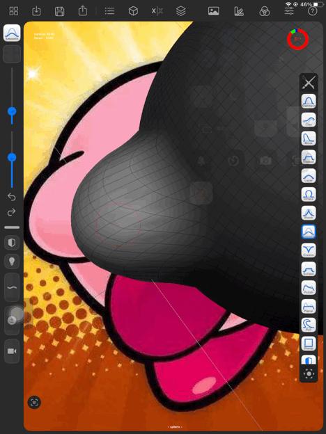 ipad3d珠宝建模,ipad3d建模室内设计