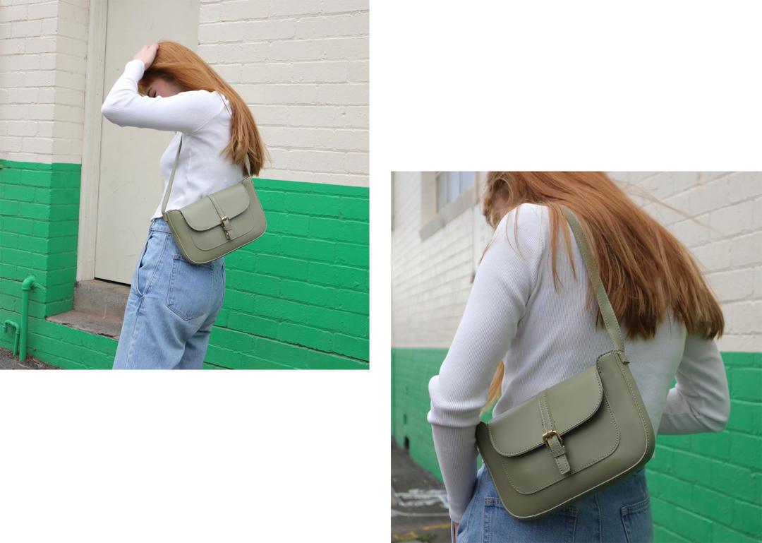 入秋换包?“抹茶”包包了解一下