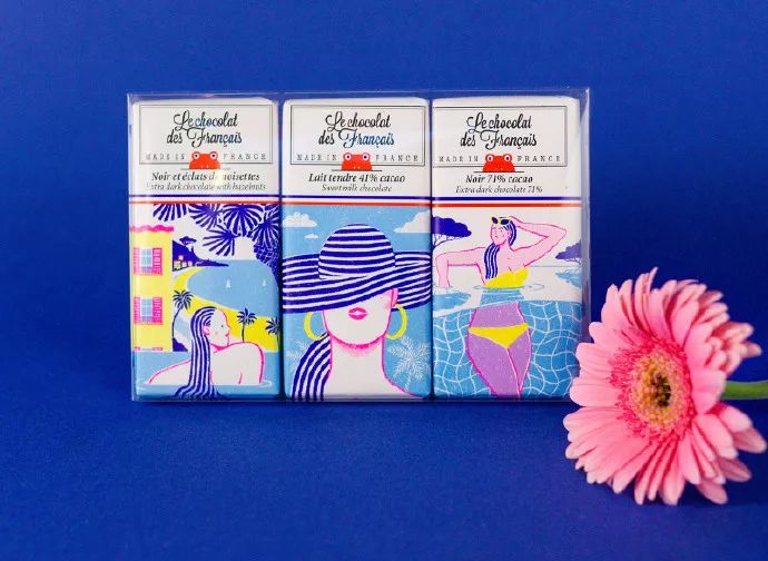 食品饮料品牌策划电商包装设计,日本高档糖果展示桶包装设计