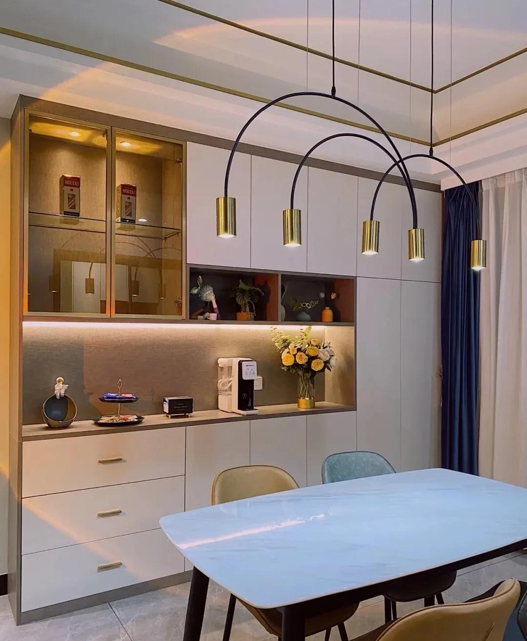 20款酒柜样品设计,轻奢风装修2022新酒柜装修款