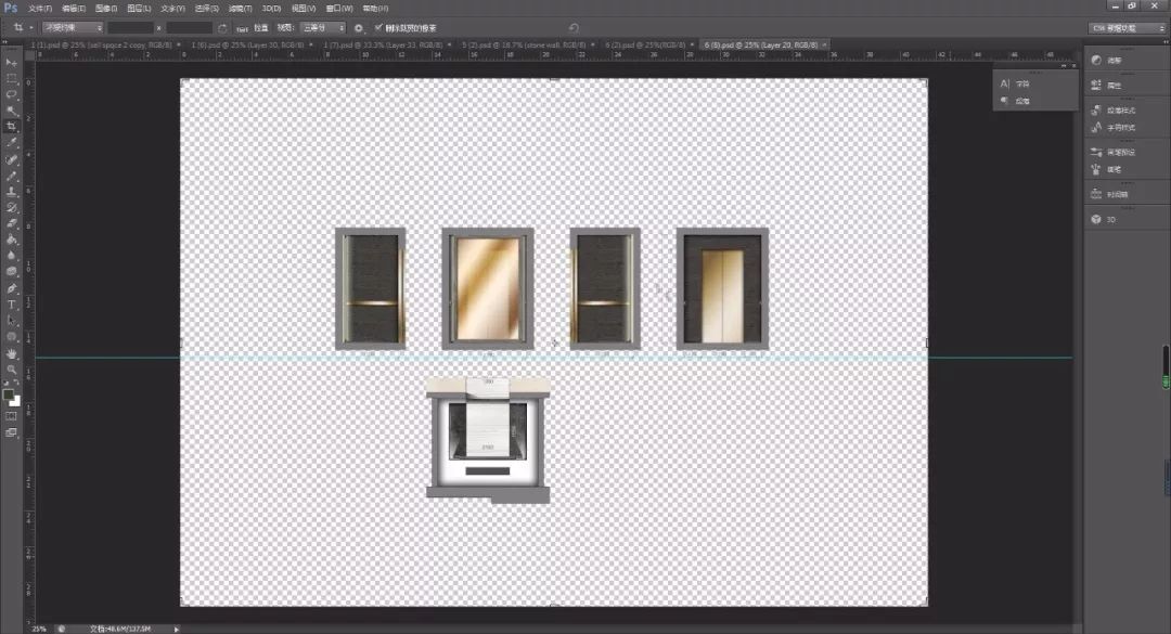 室内设计ps彩色平面图素材下载,ps室内平面图图库