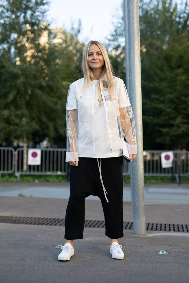 穿哈伦裤既时髦又显瘦,小个子裤装哈伦裤