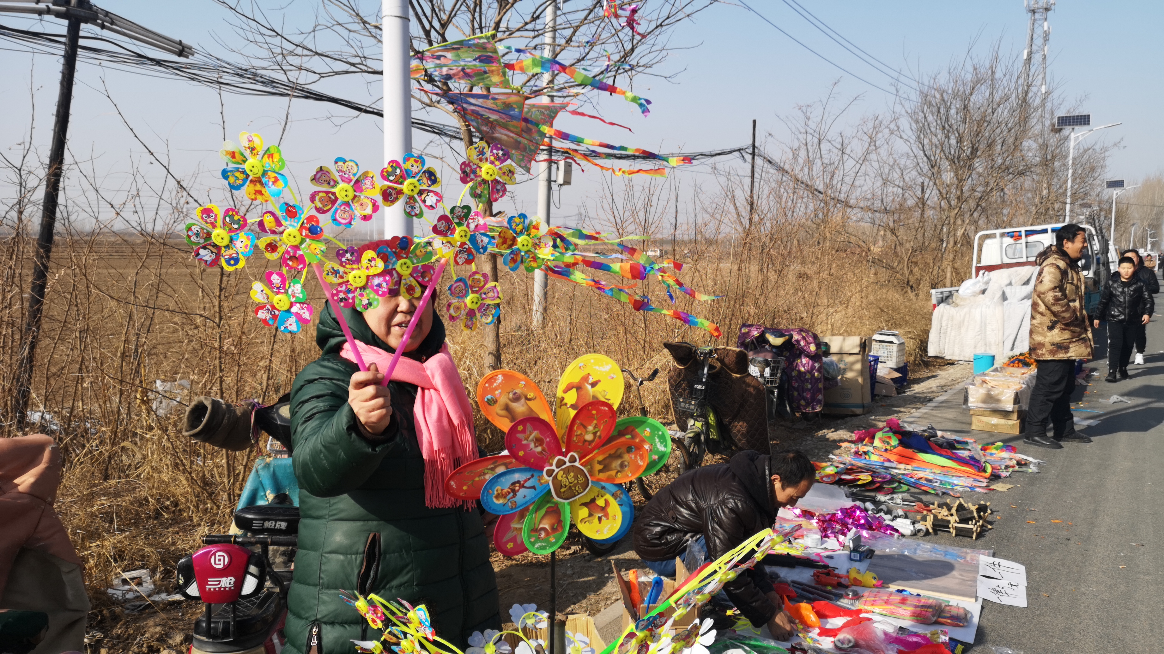 天津市武清区泗村店镇太子务村赶大集