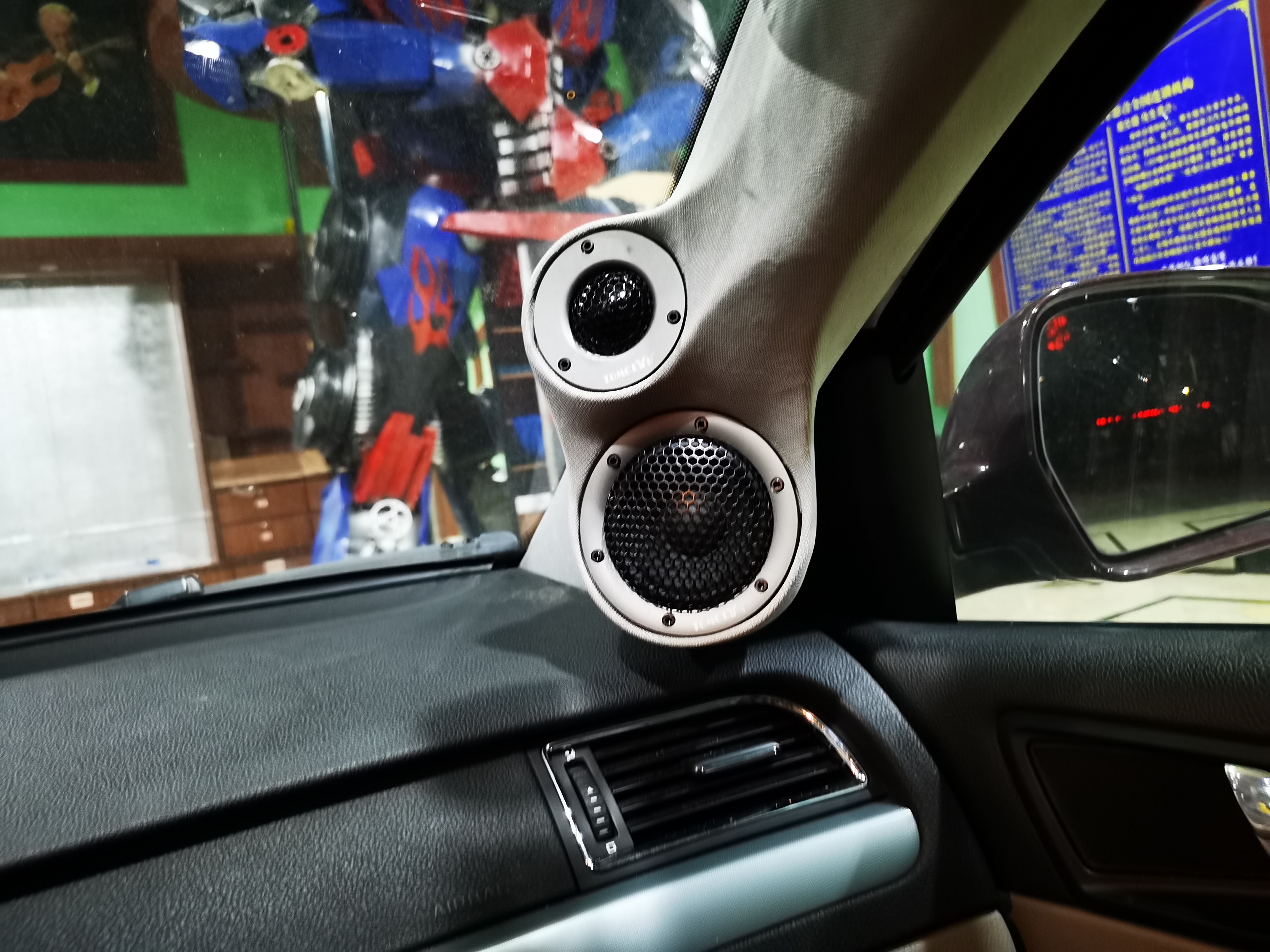 斯柯达明锐17款中控改家用音响,斯柯达音响改装