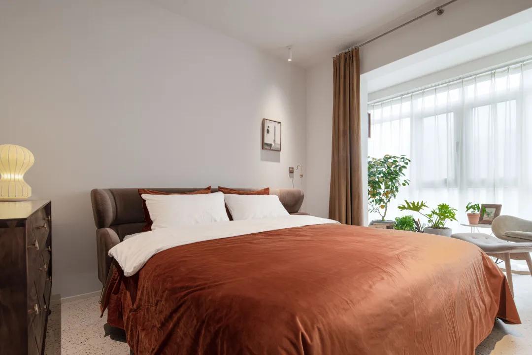 西安母女的111㎡三室暗房,拱形门、水磨石,超强储物力