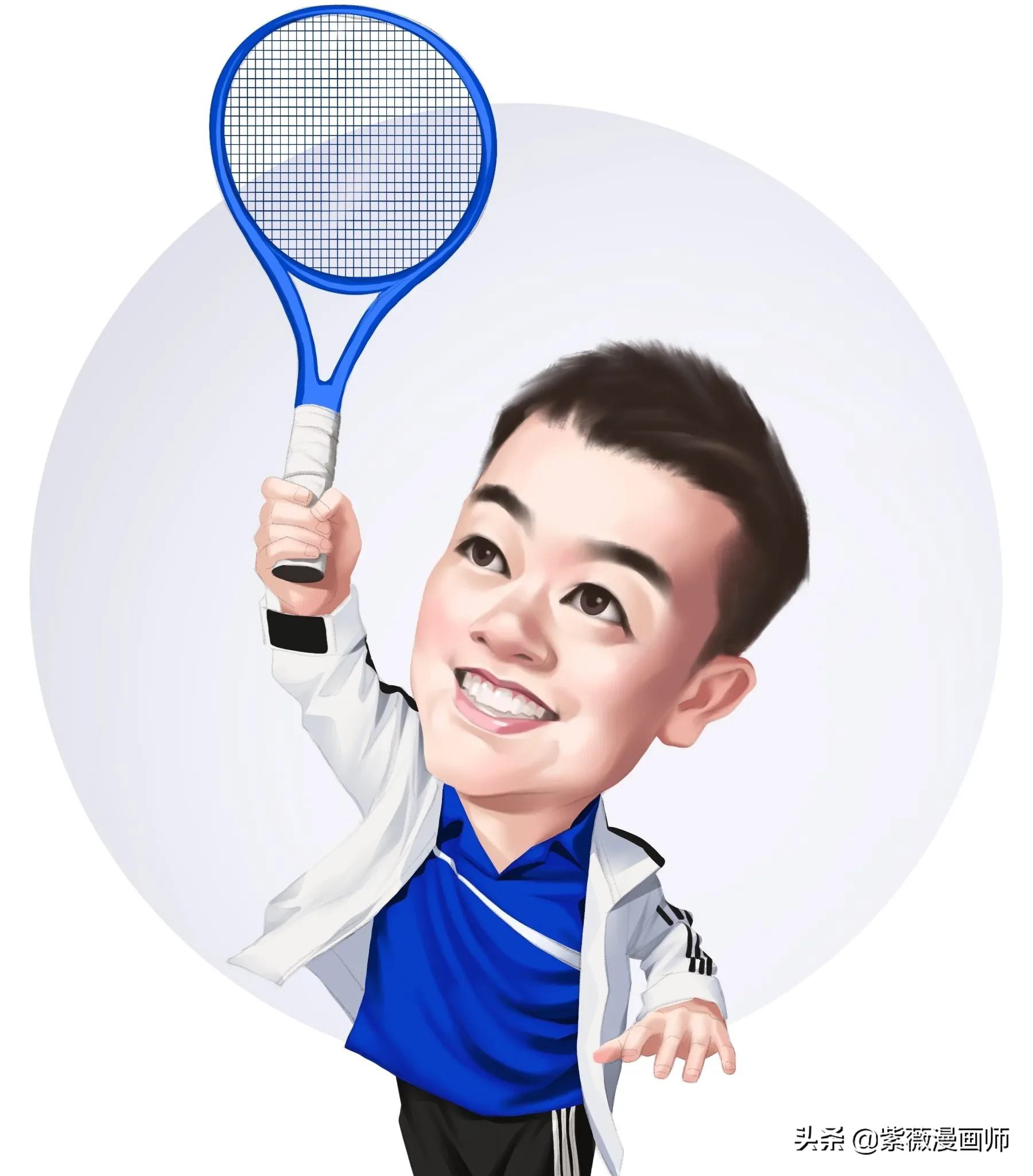 换一换你的头像吧各行业男士职业手绘漫画头像彰显个人气质