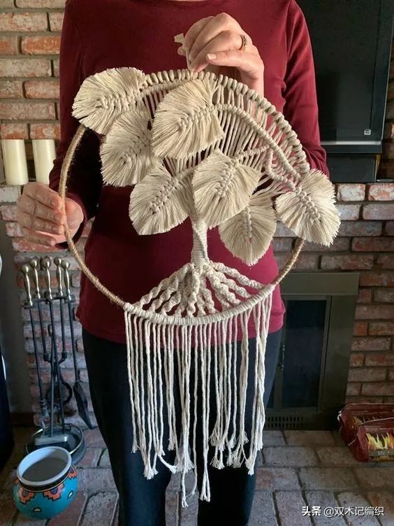 旧棉绳编叶子的方法,旧棉绳编叶子方法