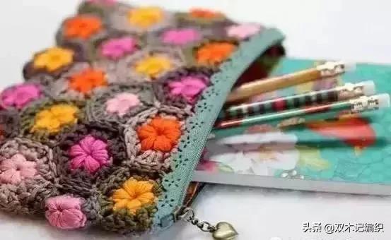 这些毛线针织零钱包，笔袋，手机袋，挎包美炸了