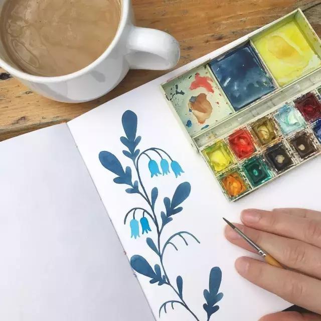 手残党零基础画,纹理画教程初学者