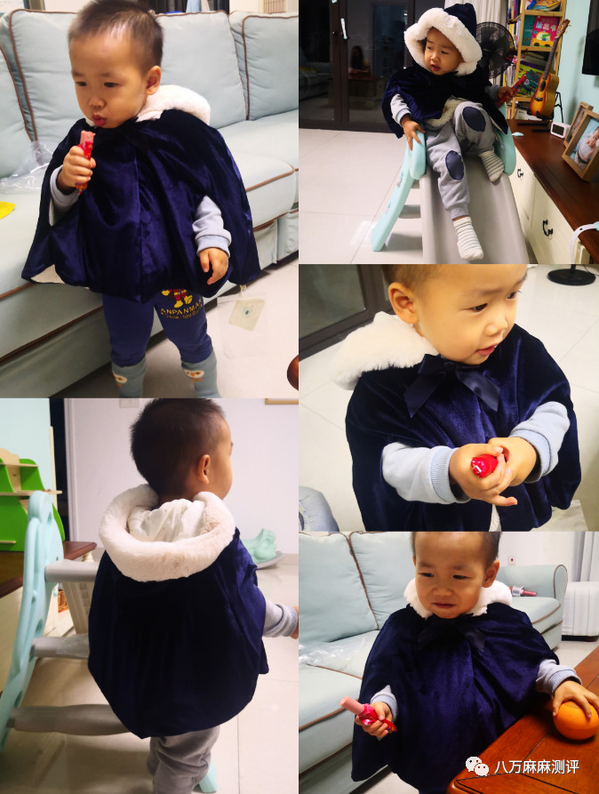 宝宝冬季披风a类,高档小披风斗篷宝宝