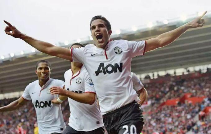 范佩西曼联第一球,范佩西曼联58粒全进球粤语