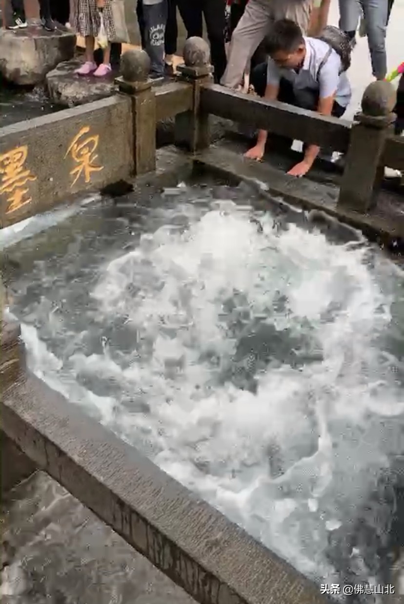 墨泉喷涌梅花泉,趵突泉三个泉眼哪个喷得最高