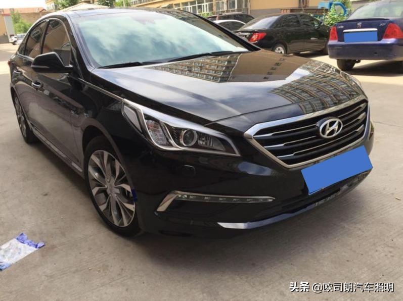 索纳塔九代灯,索纳塔九LED灯光升级方案