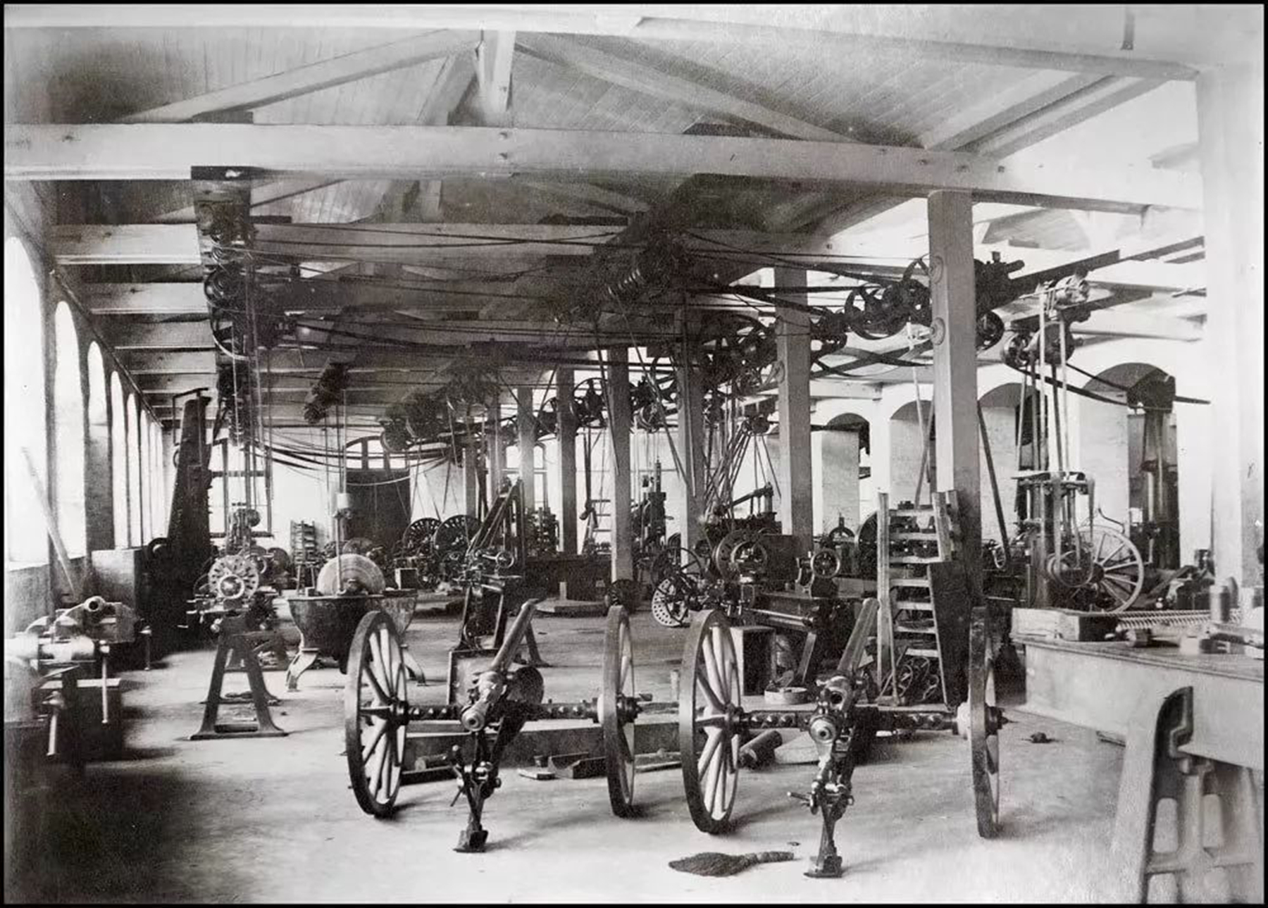 中国第一支枪汉阳造,张之洞汉阳兵工厂