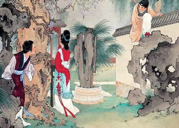 韩寿偷香的故事,韩寿偷香典故里都有谁