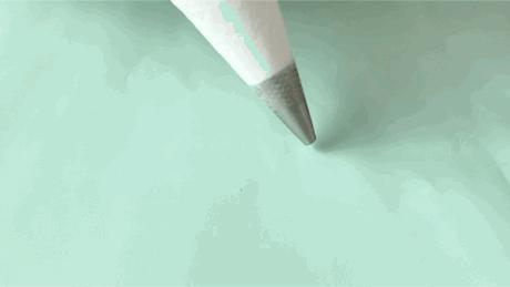 向日葵裱花手法教程简单易学,蛋糕裱花入门基础手法