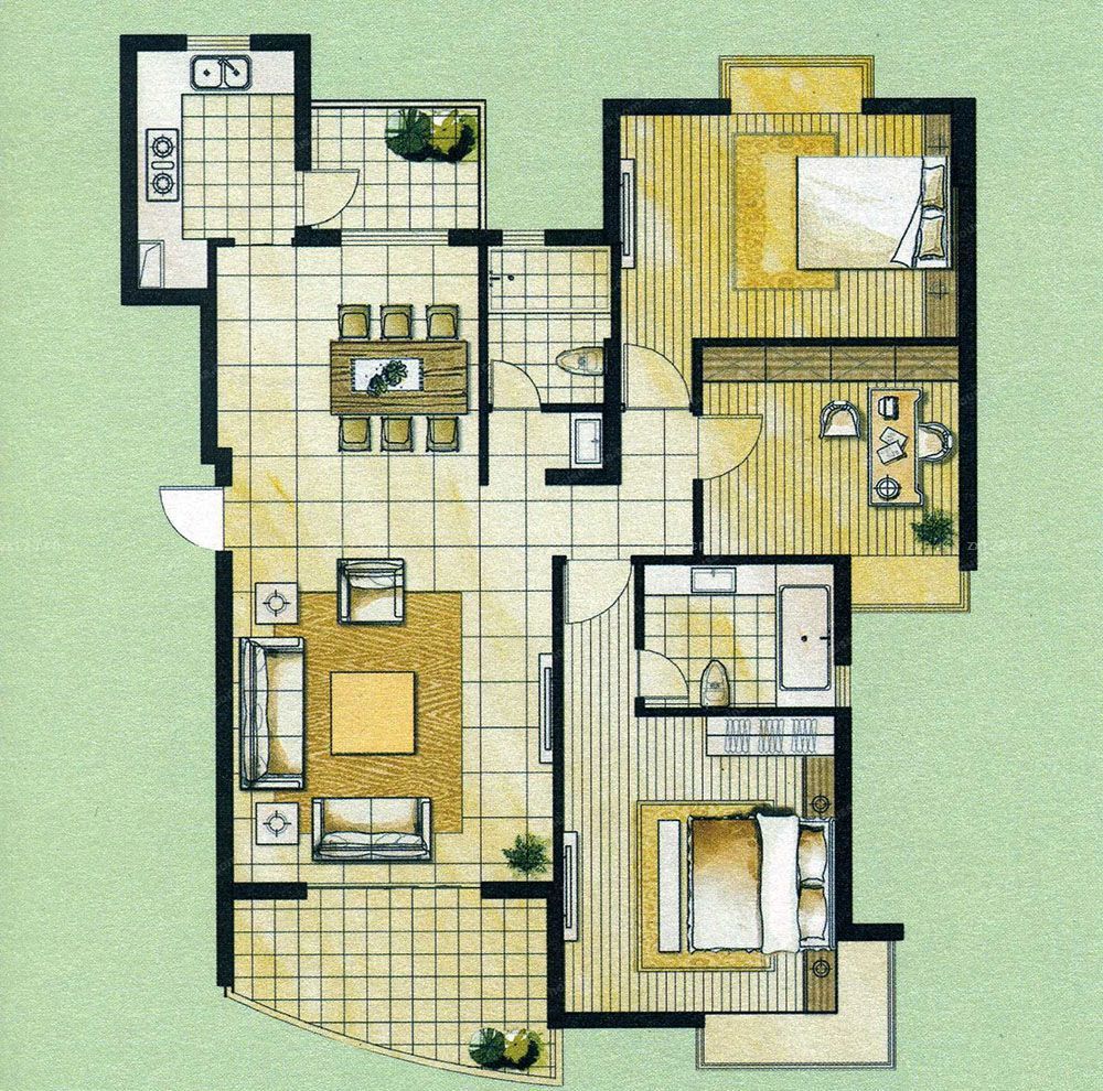 大家认为什么样的房子才算好户型,什么样的户型是好户型风水好