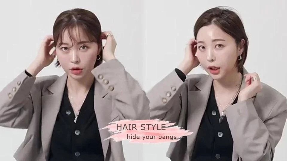 空气刘海加八字刘海的发型怎么剪,怎样从空气刘海变成八字刘海