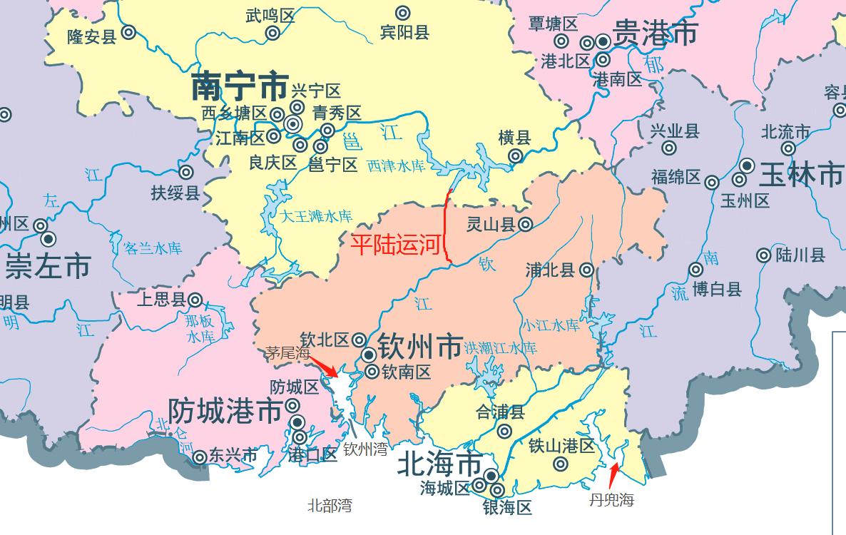 世界上最小的海在广西