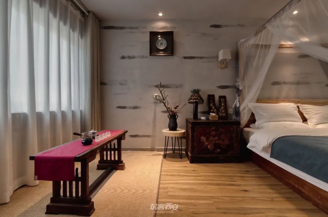 竹影/风和/雀动/人来,西安两座别墅改造的「雀笙」茶宿