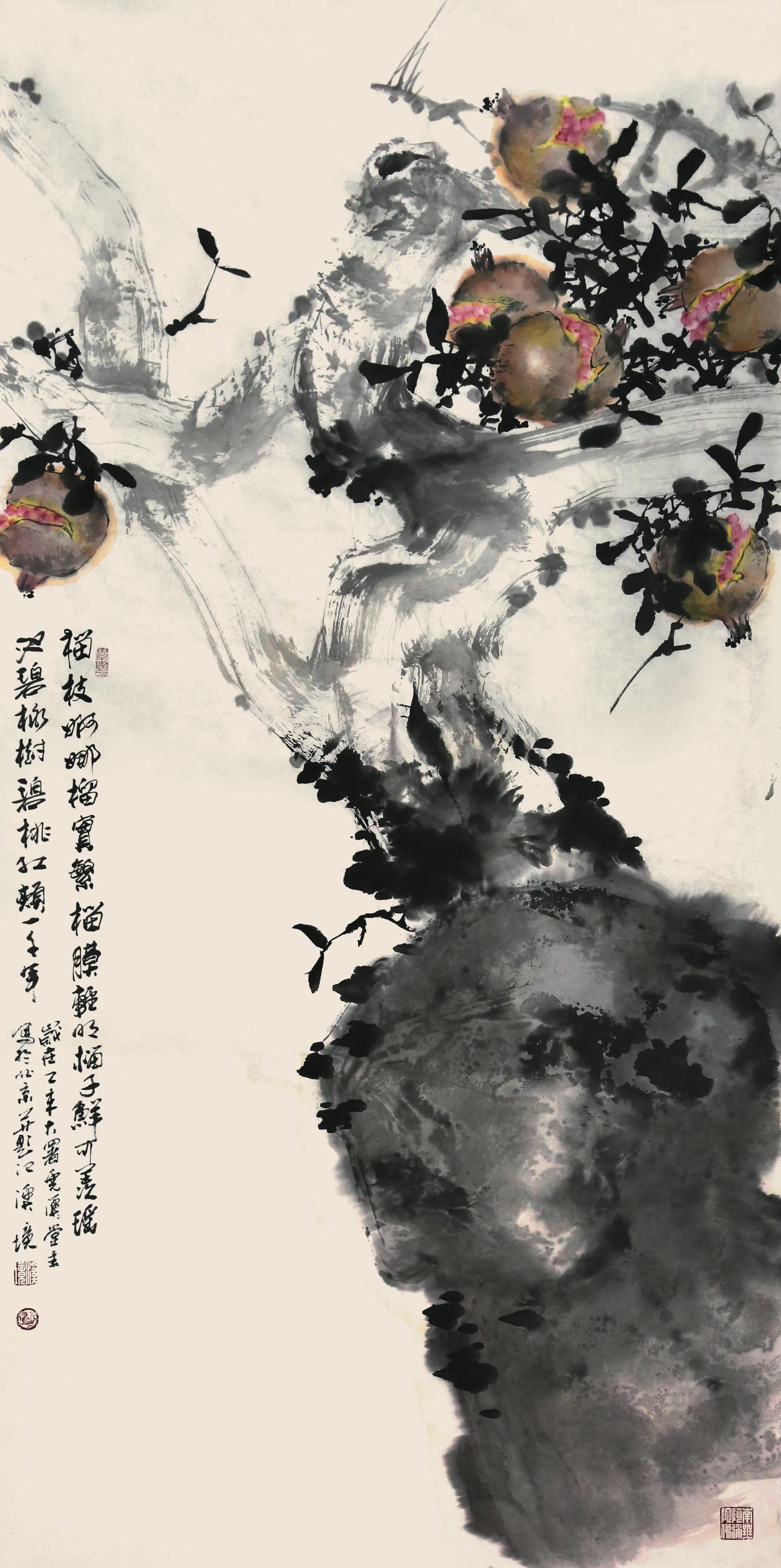 李溪境画作价格,李溪镜花鸟作品