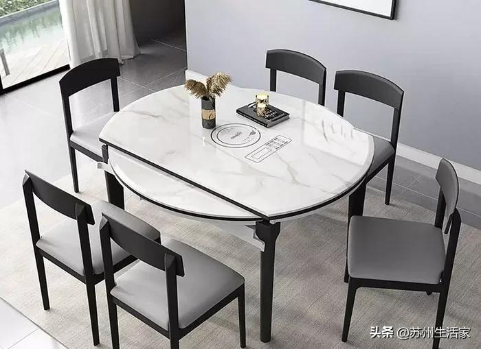 美式装修餐桌用圆的还是方的,方餐桌和圆餐桌哪个更适合家用