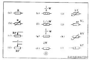 电子电路常用元器件符号,电子元器件符号基础知识大全详解