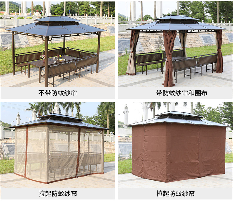 庭院凉亭设计,庭院景观凉亭制作过程