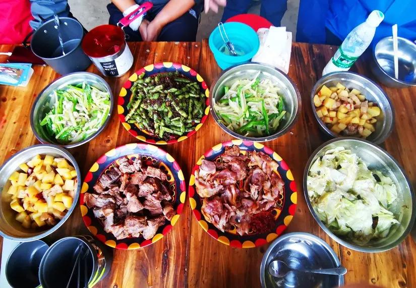 贡嘎山的徒步,贡嘎雪山大环线徒步游记