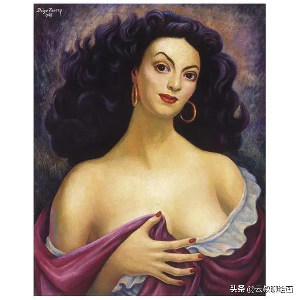 墨西哥著名画家的画,墨西哥艺术家迭戈里维拉