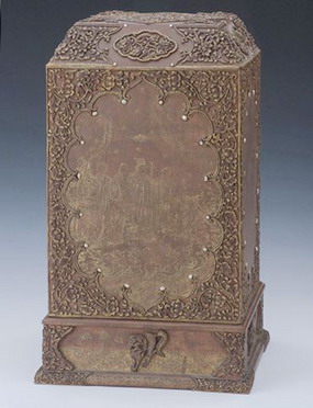 中原藏珍三彩舍利匣,国宝品鉴