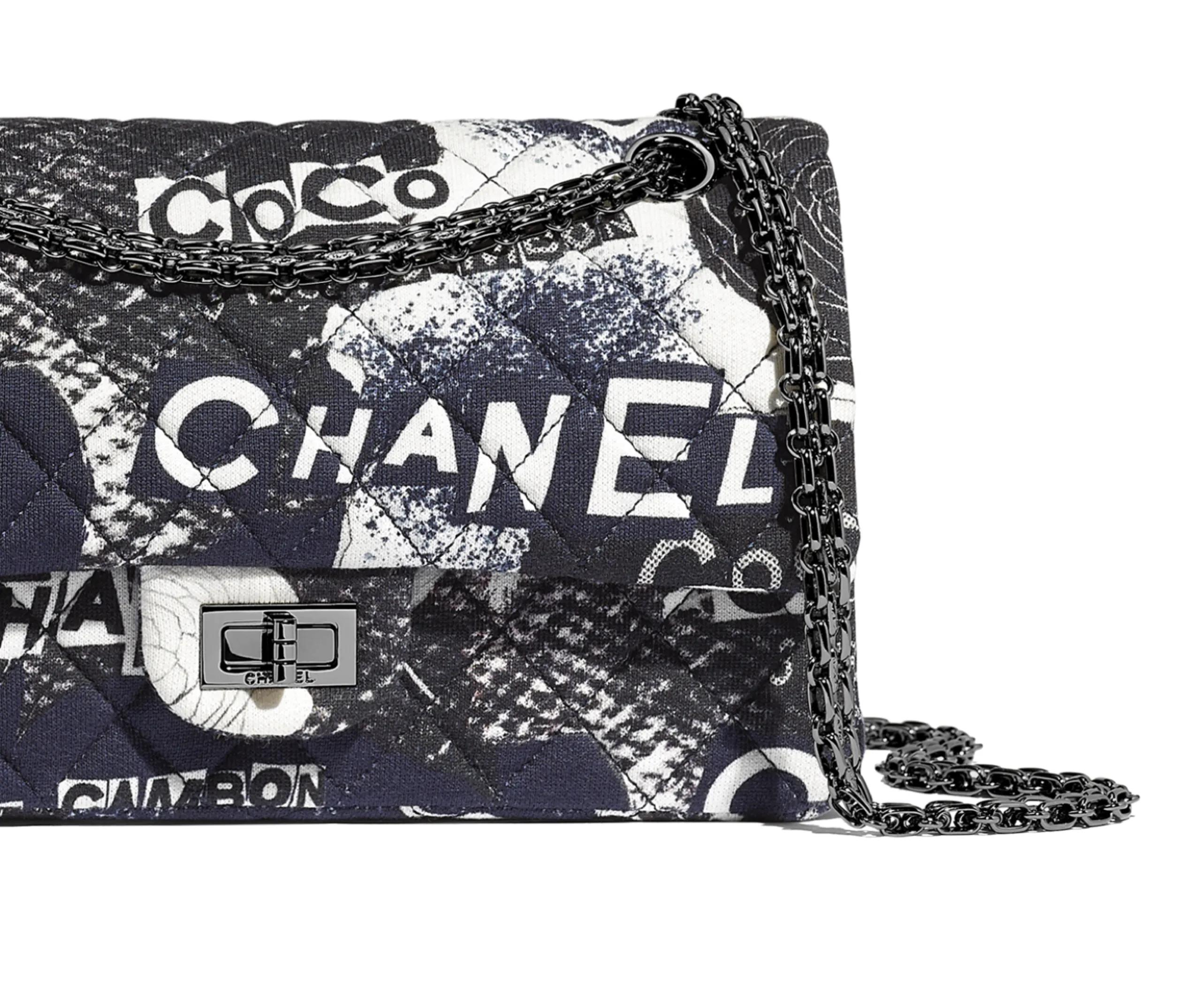 chanel2.55黑金,chanel2.55过时了么