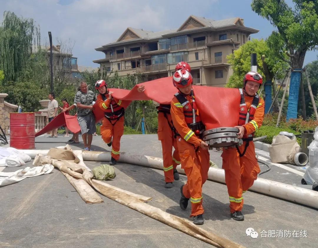 紧急救援第五季消防员,消防员四天三夜抢险排涝后撤离
