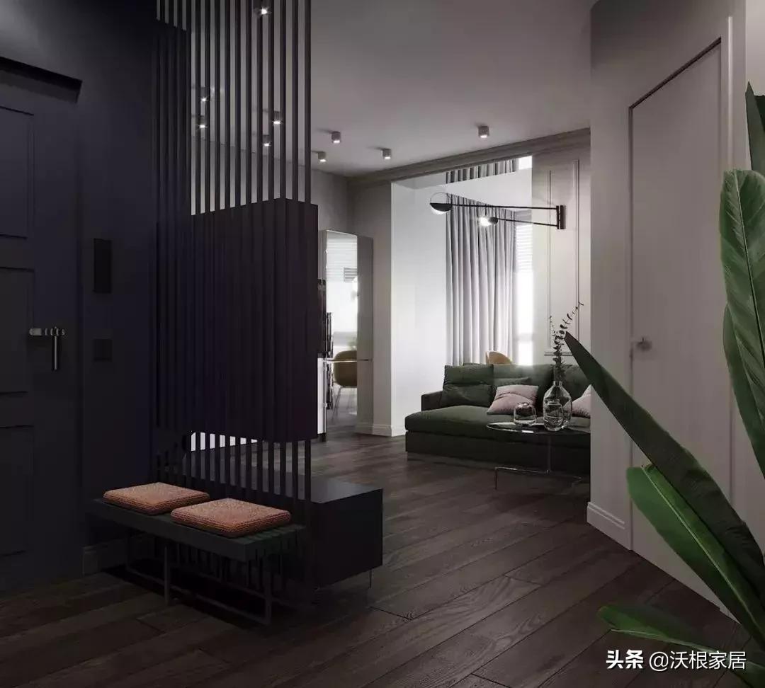 手枪式房子户型,手枪型户型设计两室一厅